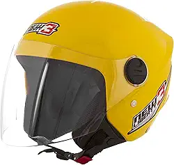 CAPACETE ABERTO PRO TORK NEW LIBERTY 3 SOLID AMARELO TAM. 56