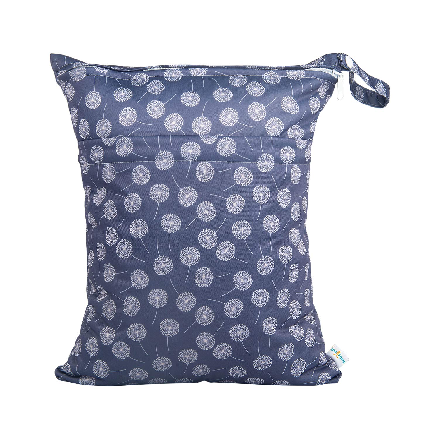 Babygoal - Bolsas húmedas y secas para pañales de Tela para bebé, Bolsas de Viaje Lavables, Playa, Piscina, Bolsa de Gimnasio para Trajes de baño y Ropa húmeda con 2 Bolsillos