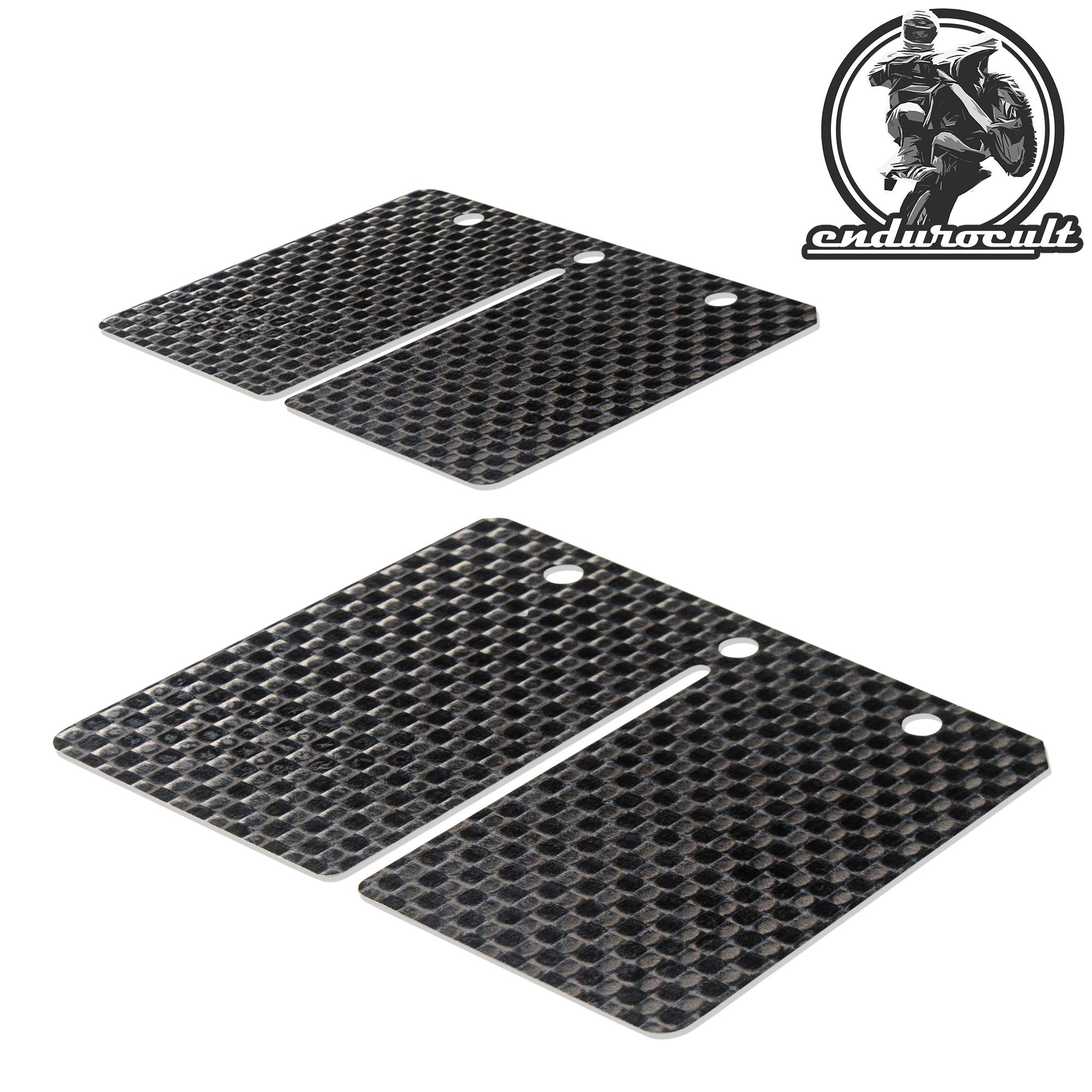 2 membranas de carbono compatibles con Husqvarna/Honda/TM WR/CR/EN/MX 125/250/300.