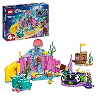 LEGO ǀ Disney La Caverna di Cristallo di Ariel Giocattolo da Costruire