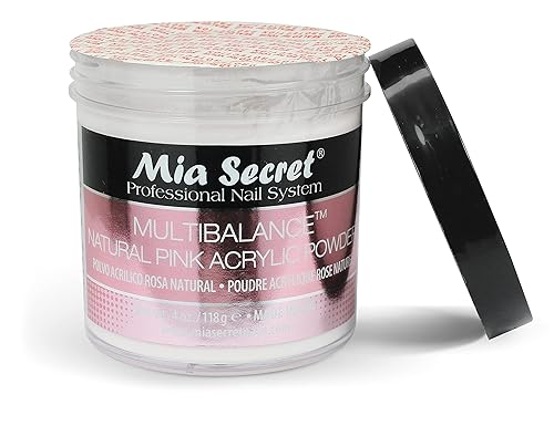 Miniatura 6 de Mia Secret Polvo Acrílico Multi Balance Natural Rosa - 4 Oz
