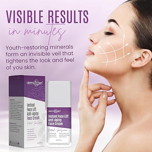 Miniatura 3 de Crema de estiramiento facial instantáneo  Solución antienvejecimiento para cuello, pecho y piel flácida  Crema de estiramiento facial reafirmante