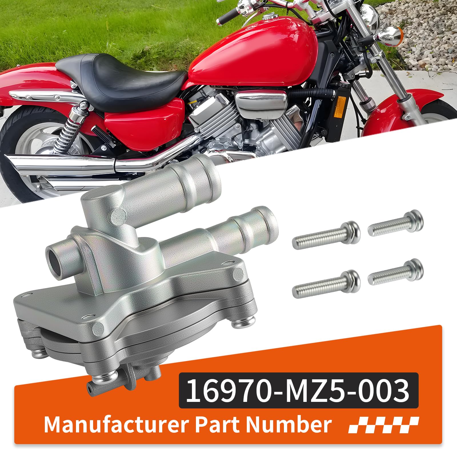 Amazon.com: Fuel Gas Petrol Valve Kit For Honda Magna 750 VF750C