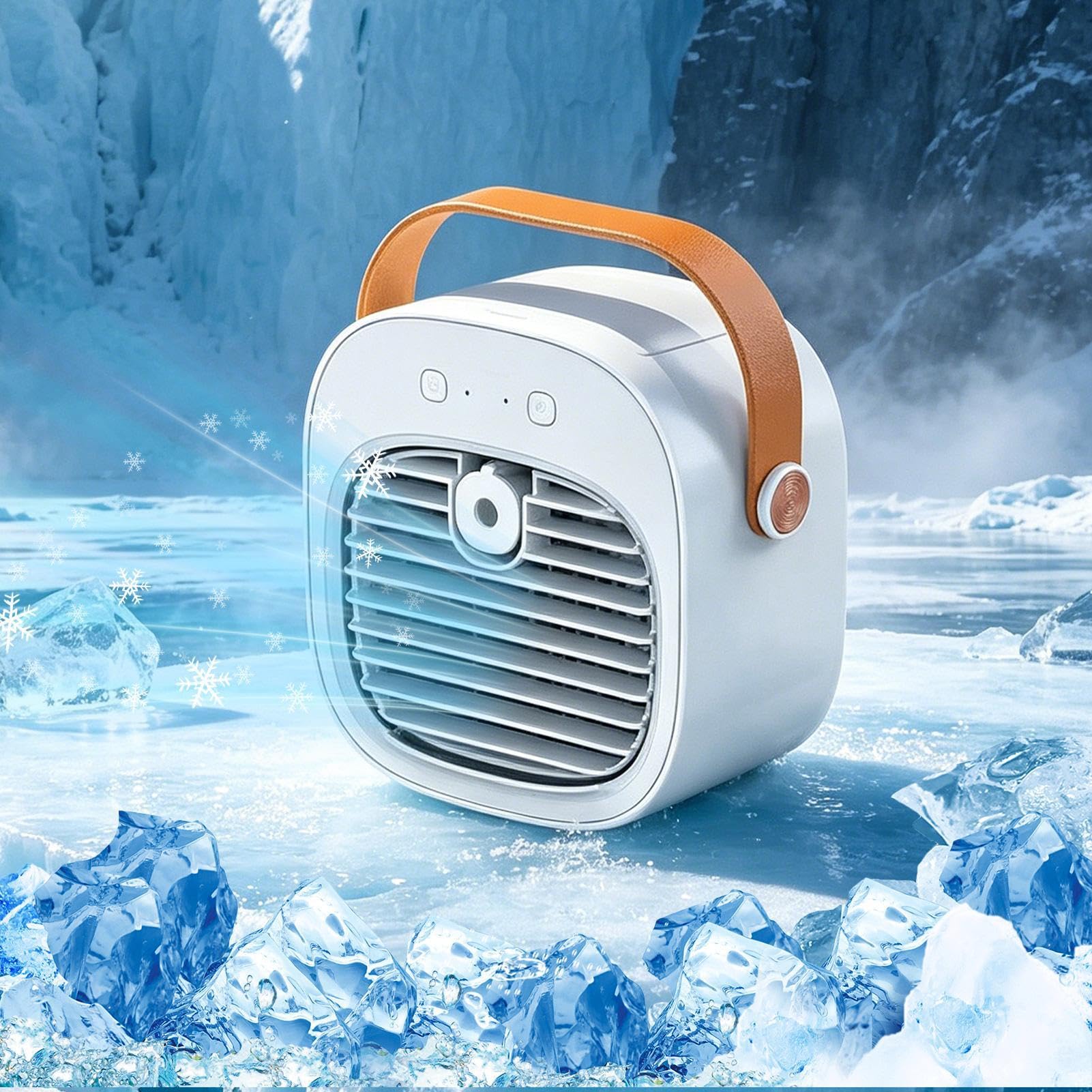 Ventilatore da Scrivania Personale USB Ricaricabile Silenzioso 3 Velocità