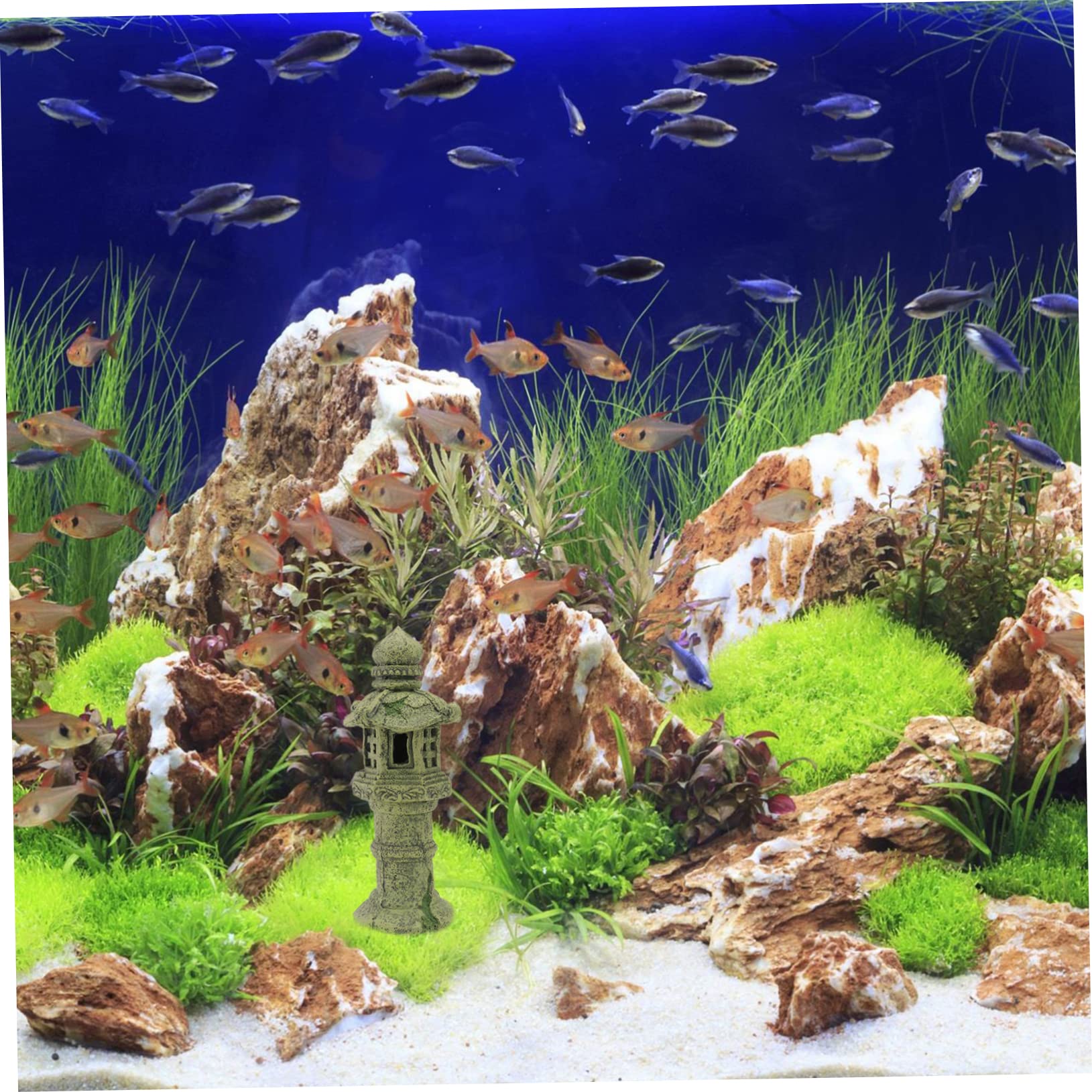 BESPORTBLE 1 Pieza de Cueva de Cría de Camarones para Ocultar Acuarios Decoración de Resina para Pecera