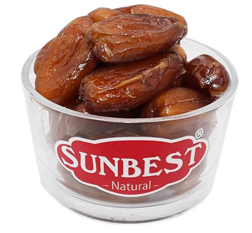Miniatura 3 de Sunbest Natural Deglet Noor Dátiles, 5 libras - Sin hueso y entero - Bocadillo de frutas secas a granel para niños y adultos - Naturalmente dulce