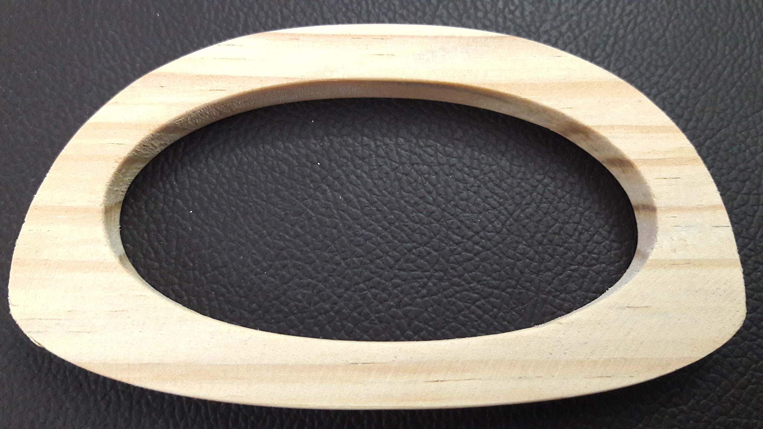 Tia Pine Wood Thick Handle for Craft, Purse, Bags and DIY Projects- (9mm Thick-Original Pine Wood, 2Pcs)-picture-32