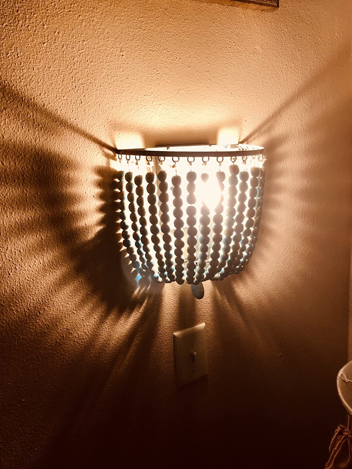 vtwonen wandlamp FRINGE - antiek brons - 13.5x9.5x20.5cm