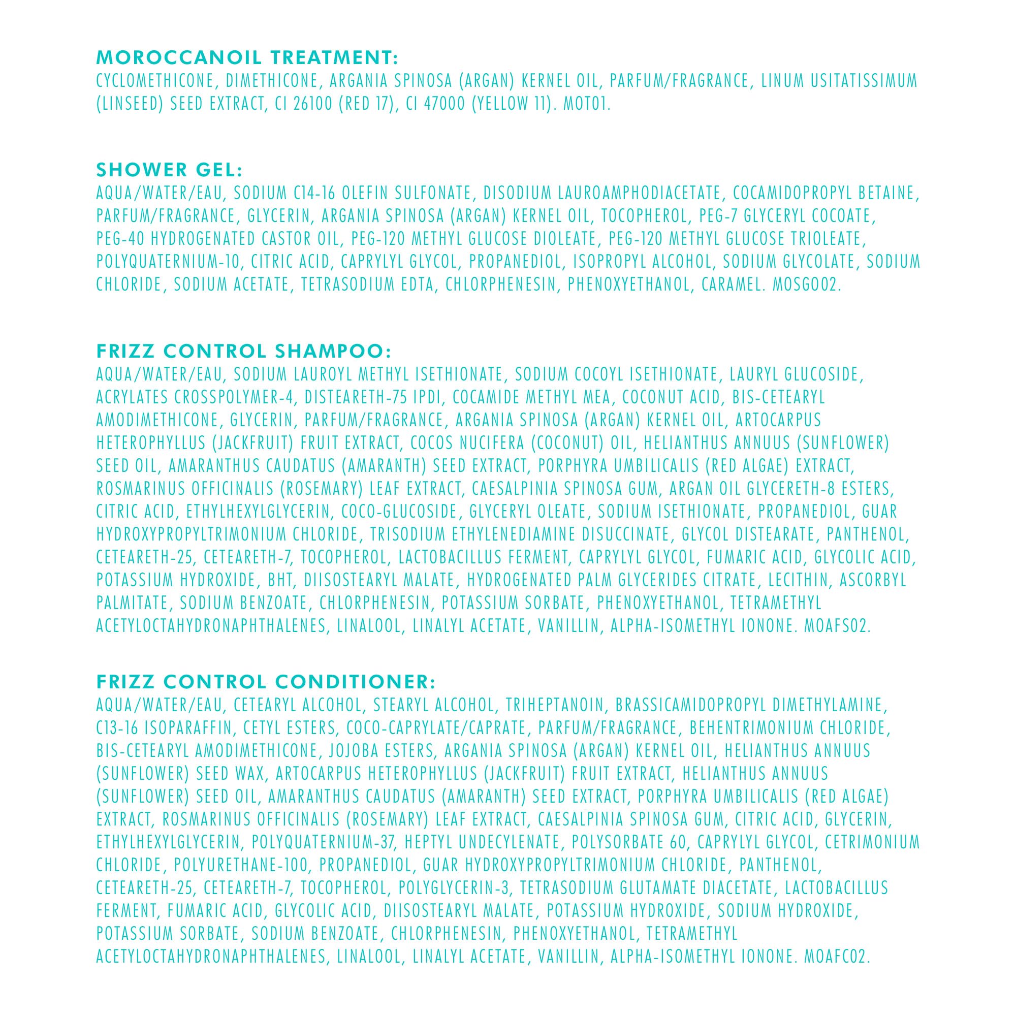 Moroccanoil Holiday Frizz Hair Set