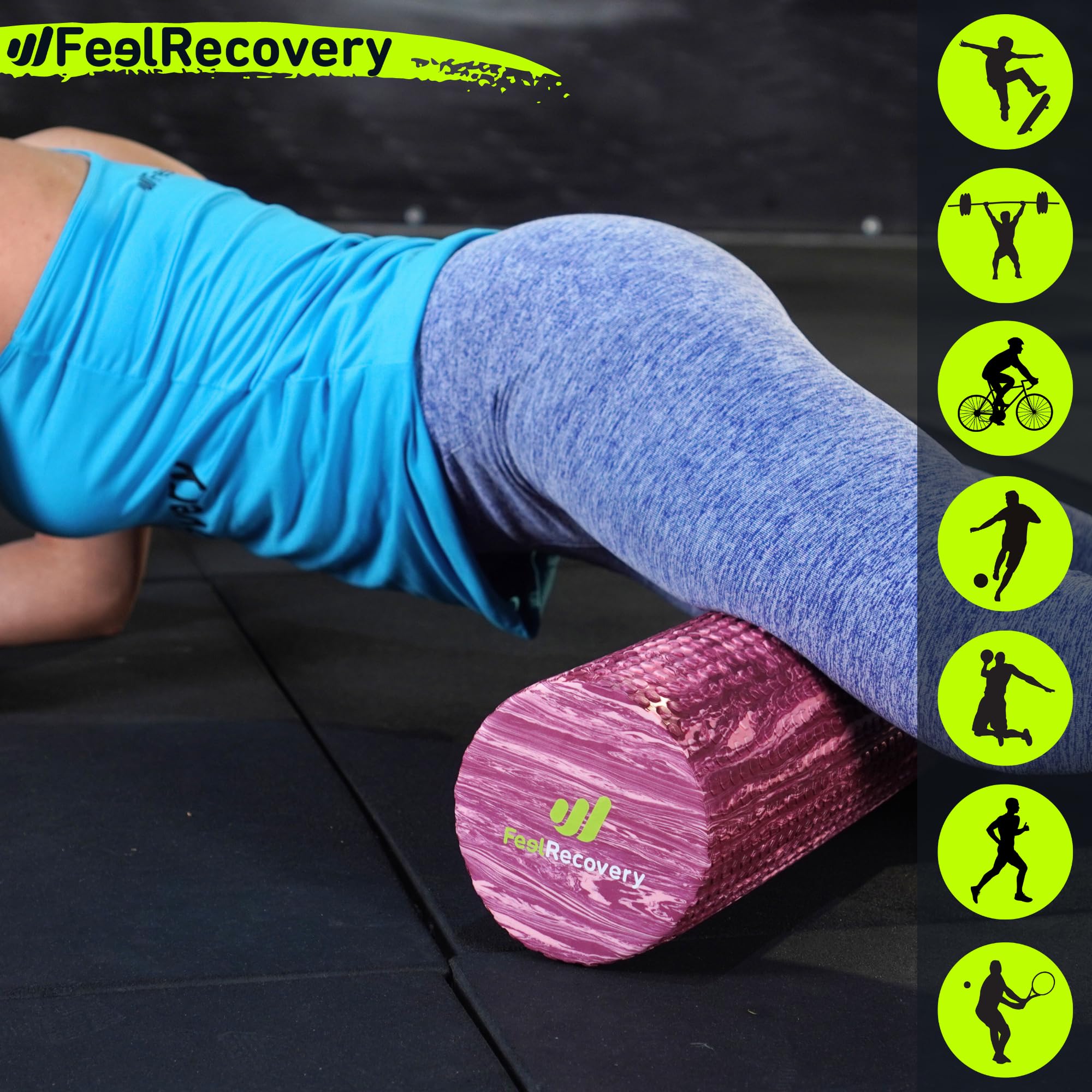 Rullo Morbido In Schiuma Per Trigger Point Per Yoga E Pilates - Foto 12