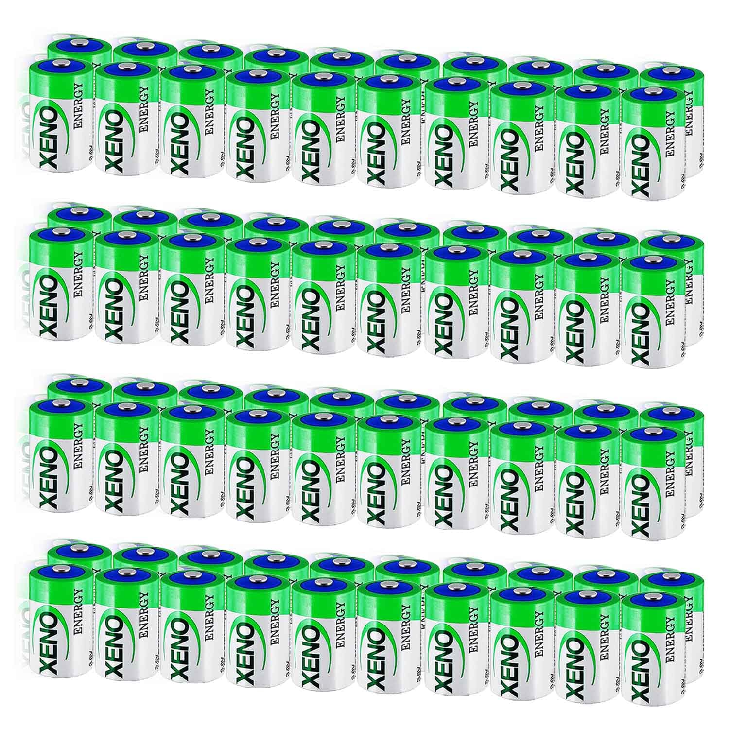?? 80 Pcs ??XL-205F 3.6V D Battery Lithium Thionyl Chloride Battery for Xeno Energy 3.6V Lithium Battery XL-205
