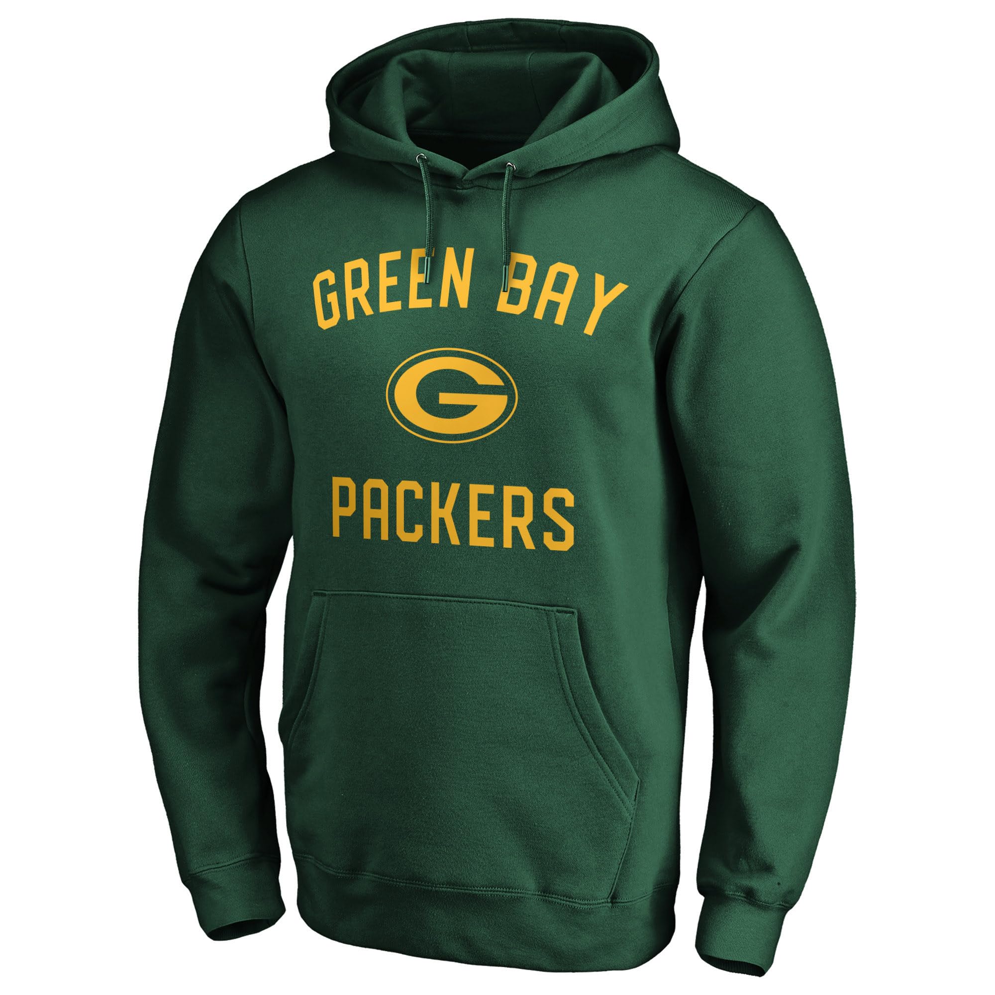 Fanatics Unisex Green Nfl Bay Packers Hoody Hooded Sweater Mono Team Arch Core Graphic Xl