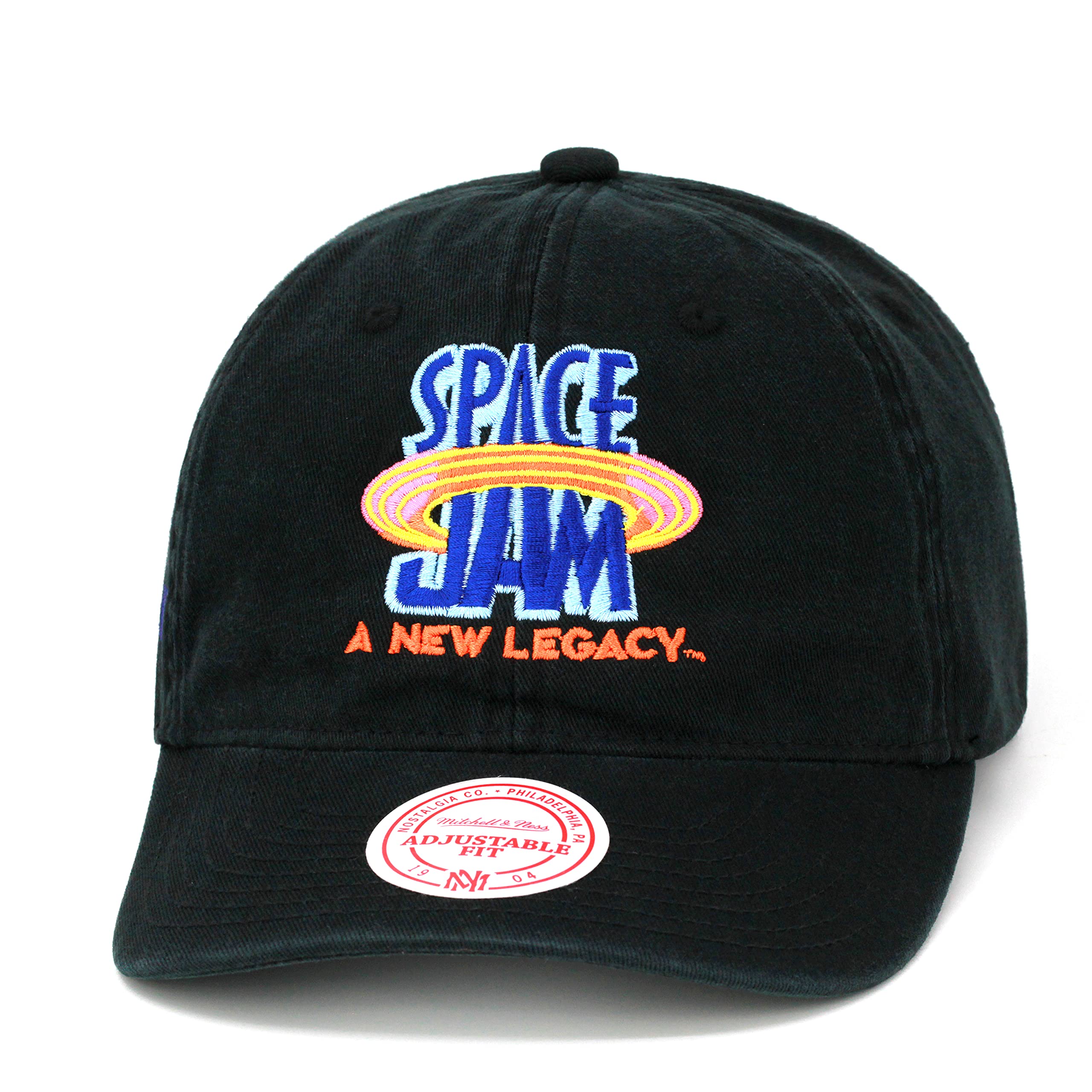 Mitchell & NessX Space Jam 2 Dad Hat Cap - Black/Royal/Adjustable/Unisex