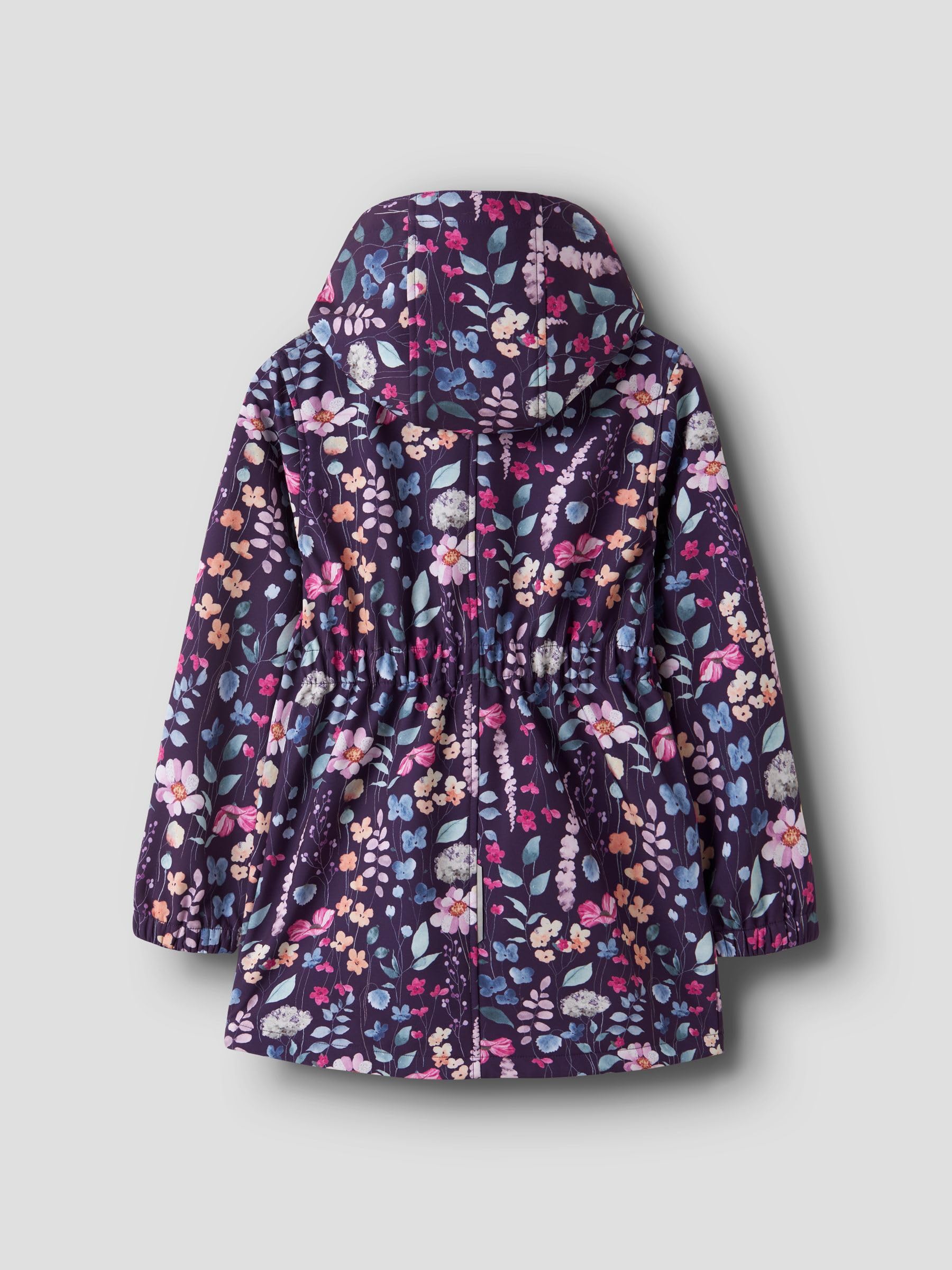 NAME IT Mädchen Nkfalfa08 Softshell Jacket Long Aop2 Fo
