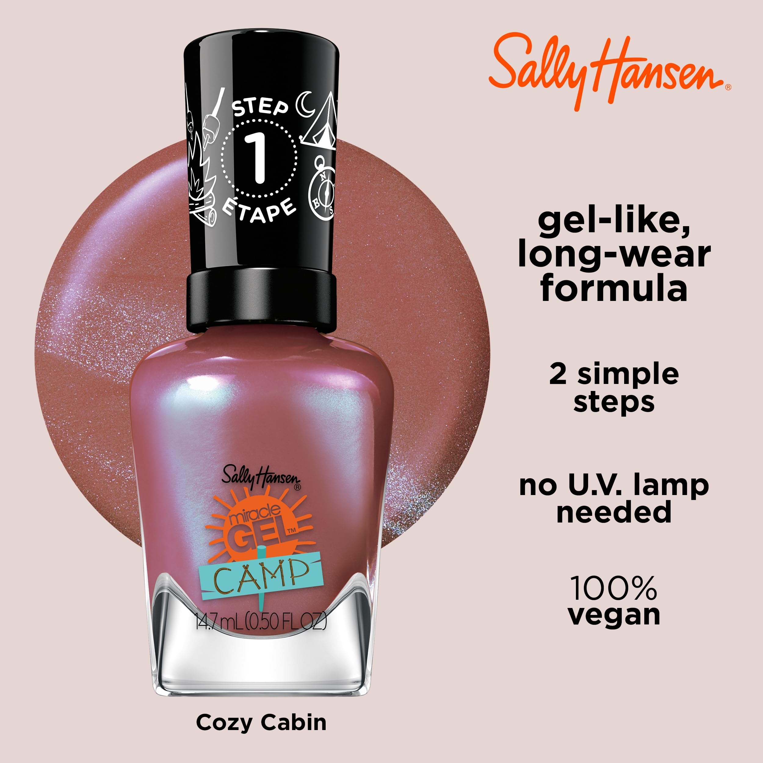 Amazon.com: Sally Hansen Miracle Gel Salon Quality Nail Polish