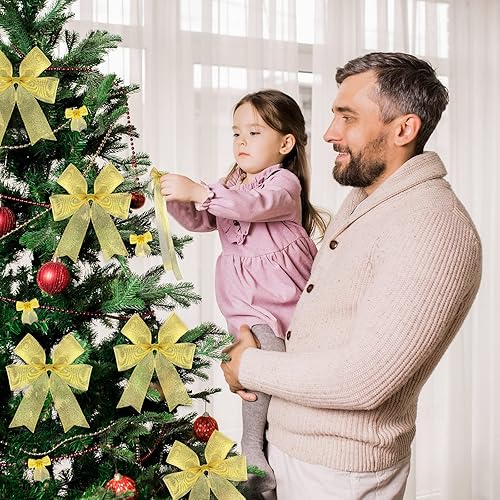 Vista 20 de Outus Outus - Cinta de organza transparente brillante para envolver regalos, cinta de gasa transparente, cinta de tul de malla (blanco, 1.6 pulgadas)