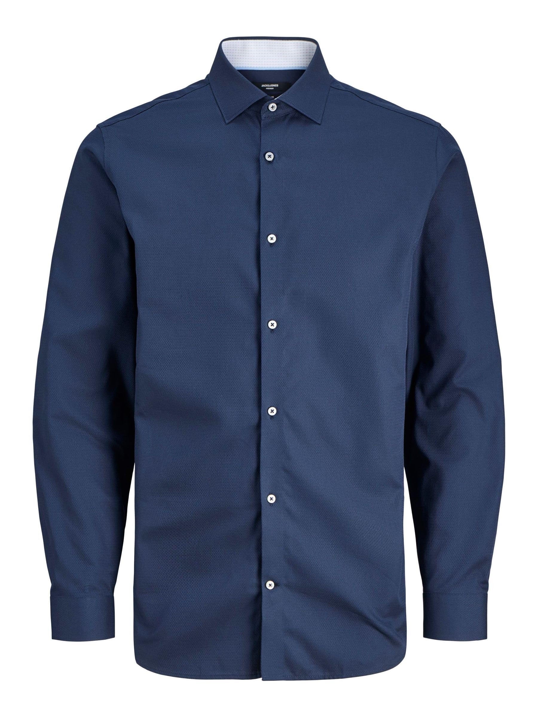 JACK & JONES Male Oberhemd Slim Fit Oberhemd