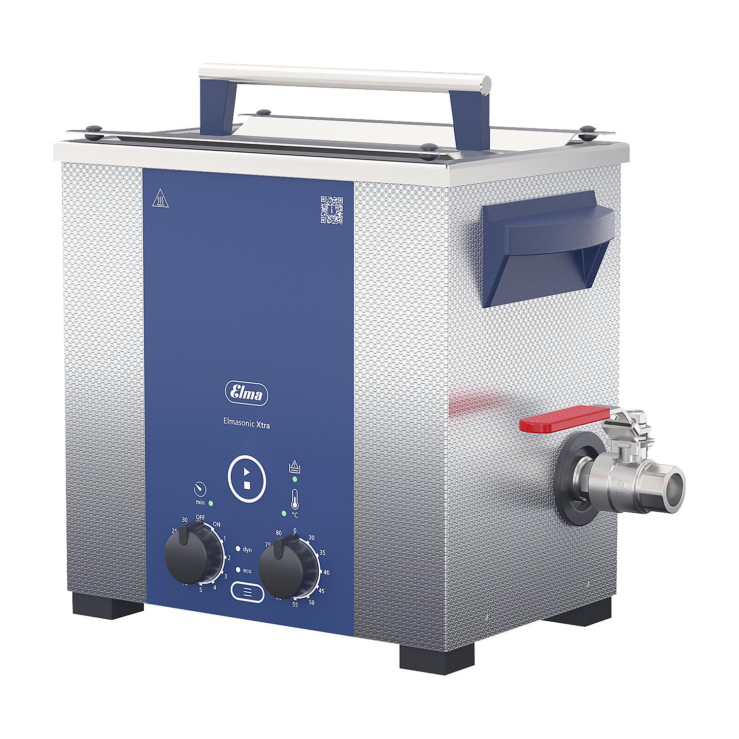 Elma | Ultraschallreiniger | 4 l | Edelstahl | blau