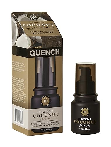 Aceite facial de coco que hidrata la piel y suaviza el aspecto de cicatrices y decoloración de la piel. 2oz.