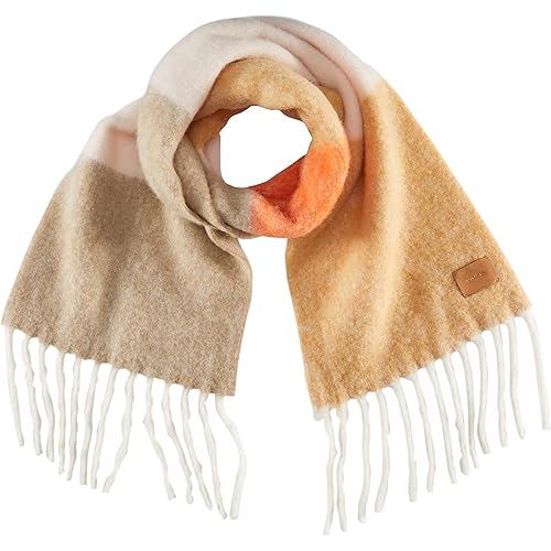 Vince Women's Brushed Oversized Alpaca Striped Scarf