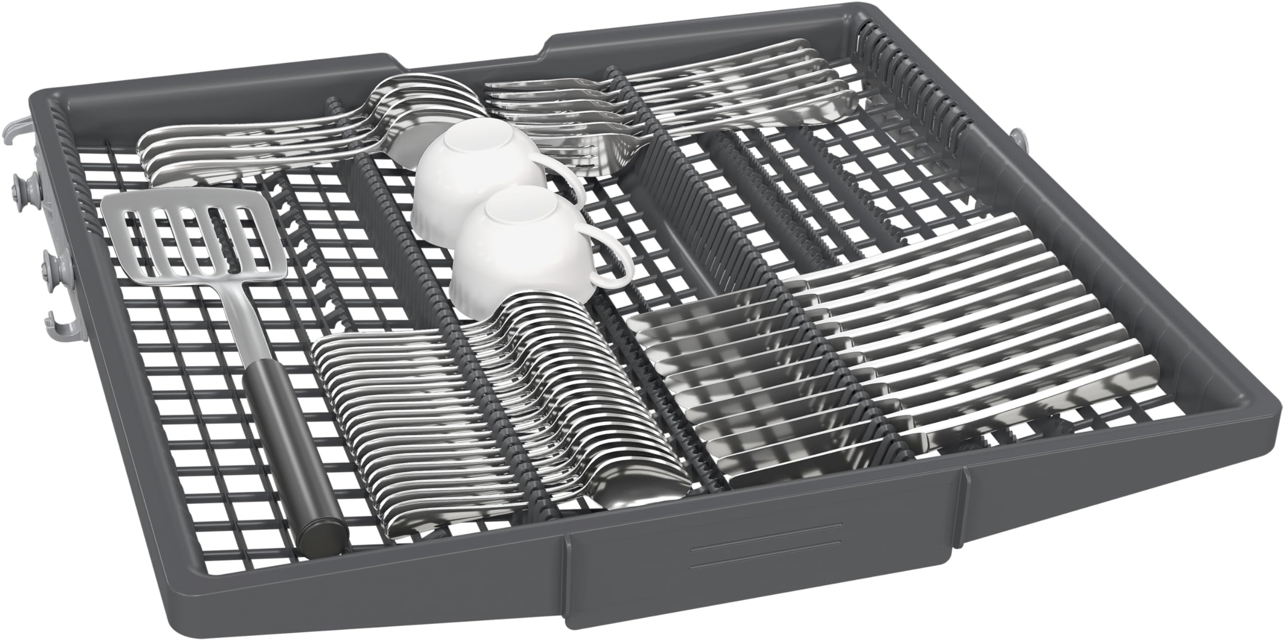 iQ500 - Lavastoviglie completamente integrata, 60 cm, con cerniera per particolari situazioni di installazione, SN95EX22CE