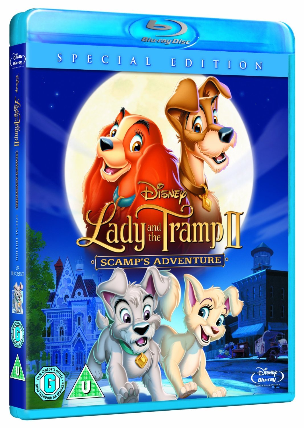 Lady and the Tramp 2: Scamp's Adventure [Blu-ray] (Region Free)