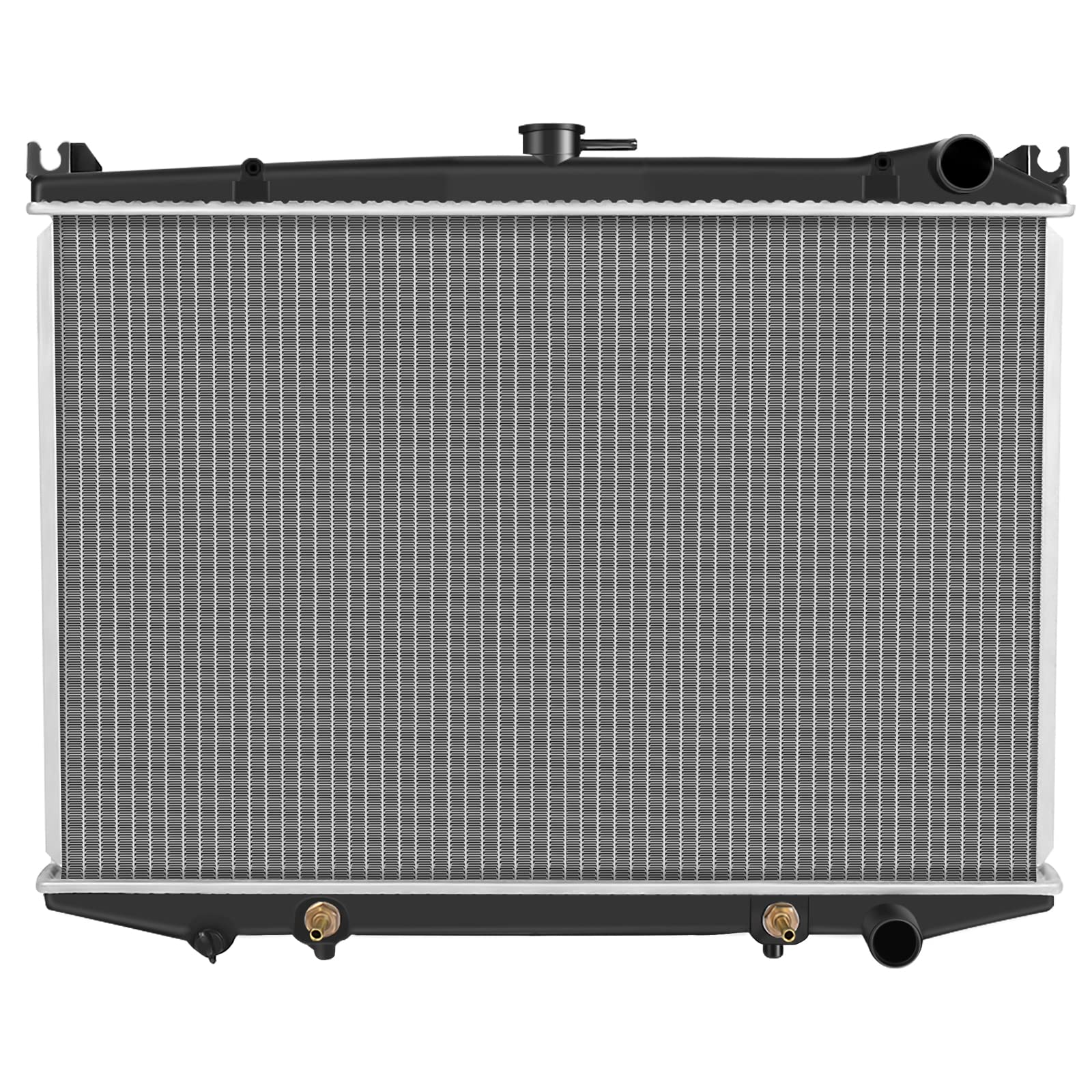 SCITOO Aluminum Radiator Replacement for Nissan Model 314 Plastic Radiator