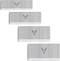 Vista 7 de HAMWOO - 5000 clavos de acero inoxidable calibre 23, clavos sin cabeza (3/8, 5/8, 4/5, 1, 1, 1-3/16 pulgadas), varios 5 tamaños para moldear