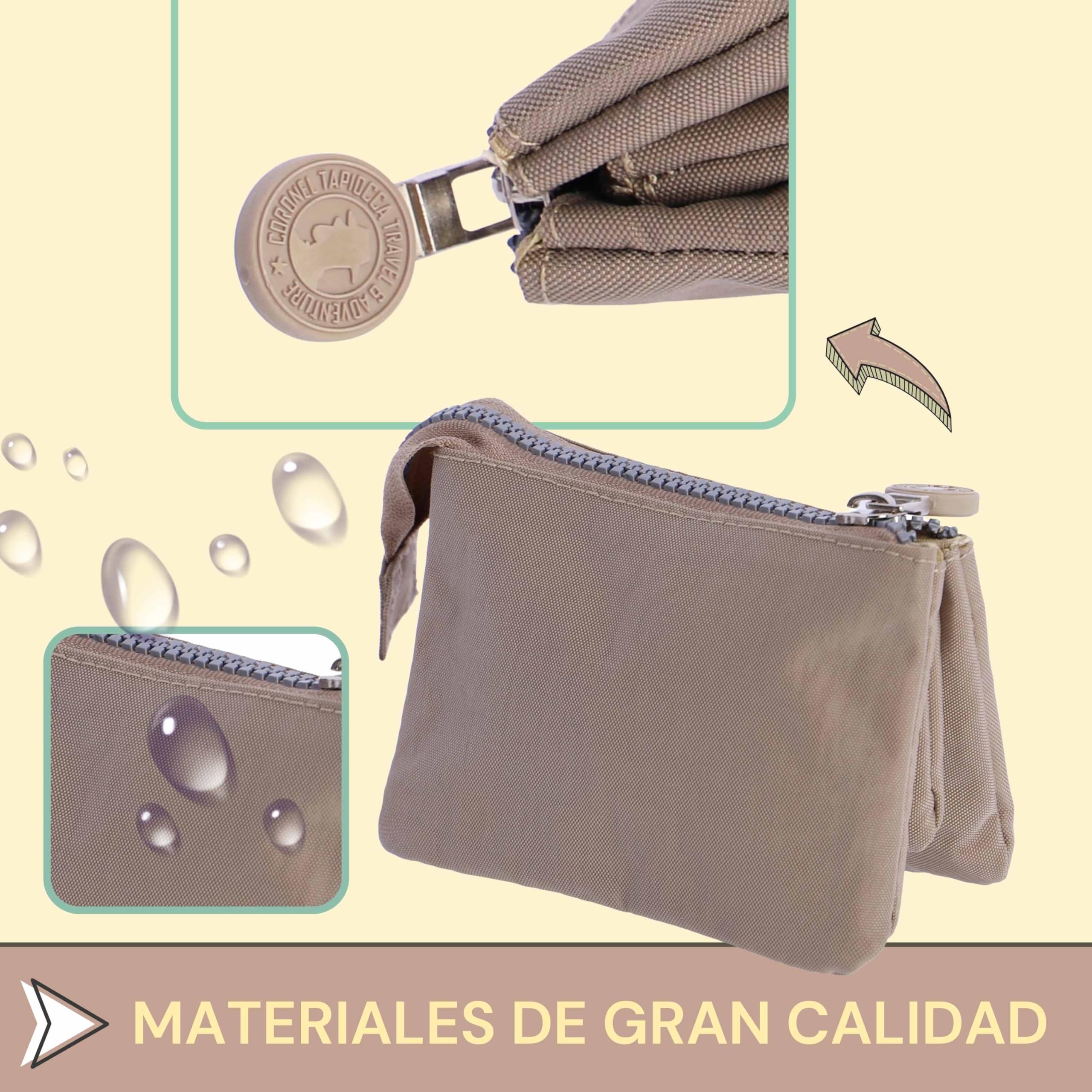 Coronel Tapioca Monedero Mujer Cartera con Tarjetero Albina