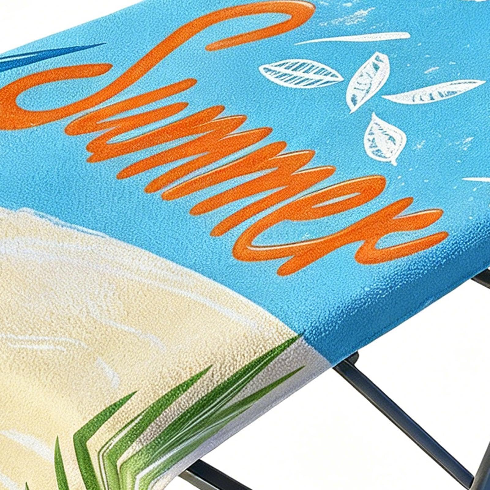 Pokrowce na krzesła przy basenie, 200 x 65 cm, mikrofibra, szybkoschnący, składany, ręcznik do salonu basenowego z kieszeniami bocznymi, na patio, do hotelu, na plażę, do opalania, przy basenie