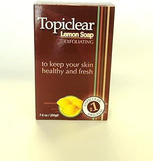 Topiclear Jabón Exfoliante de Limón - 7 oz