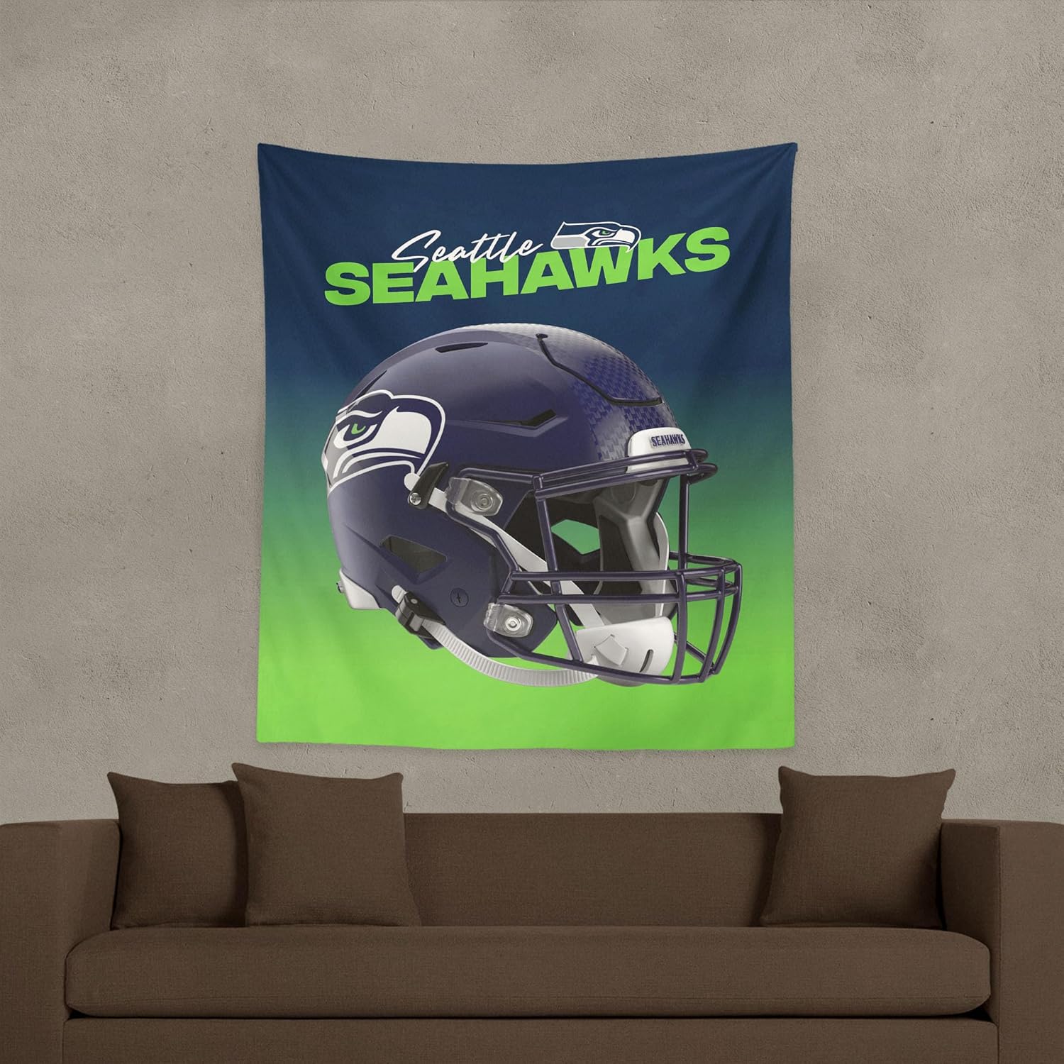 NORTHWEST NFL 50X60 PRINTD WALL HANGING(POD) TOPPER - SEAHAWKS