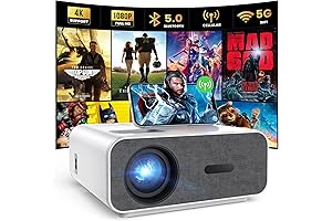 4K Projector with Wifi and Bluetooth