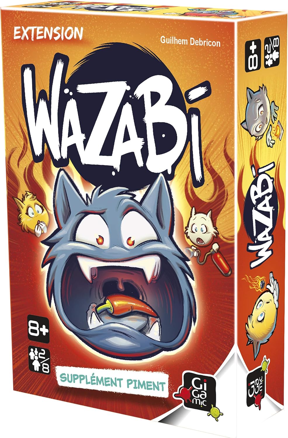 GIGAMIC Wazabi Chilli Supplement Extension, Gewa, 82mm x 122mm x 28mm - Image 3