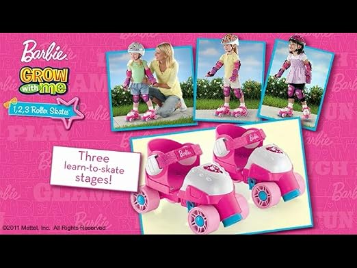 Fisher Price V7621 Roller Skates Grow With Me 1 2 3 Pink Outlet Www Kilianjornetfoundation Org