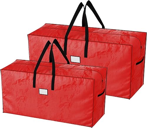 Elf Stor 5074 - Bolsa de Navidad para dos árboles de 9 pies o uno más grande, color verde