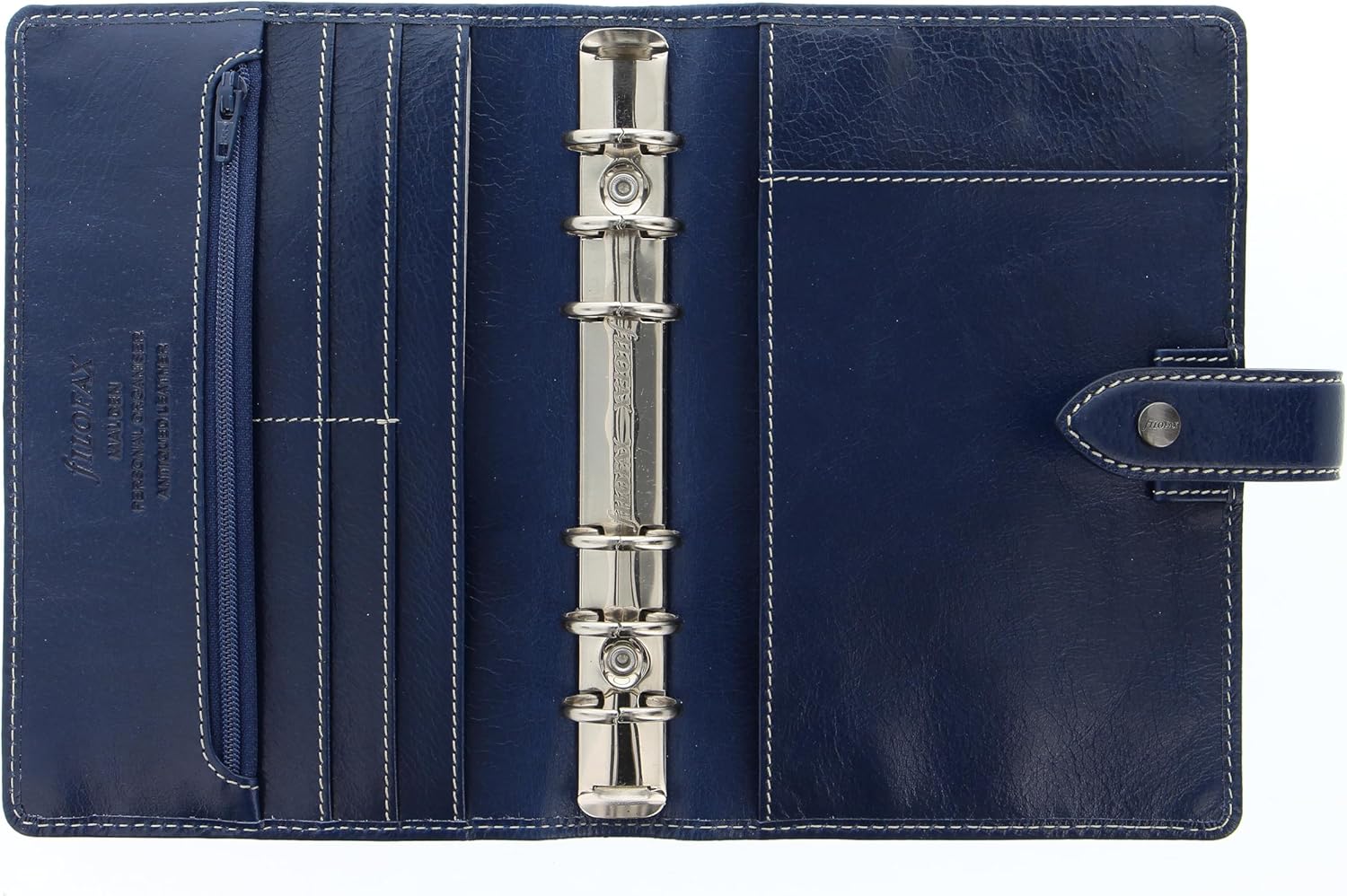 Filofax 28614 Malden Personal Organizer, Bible, Navy