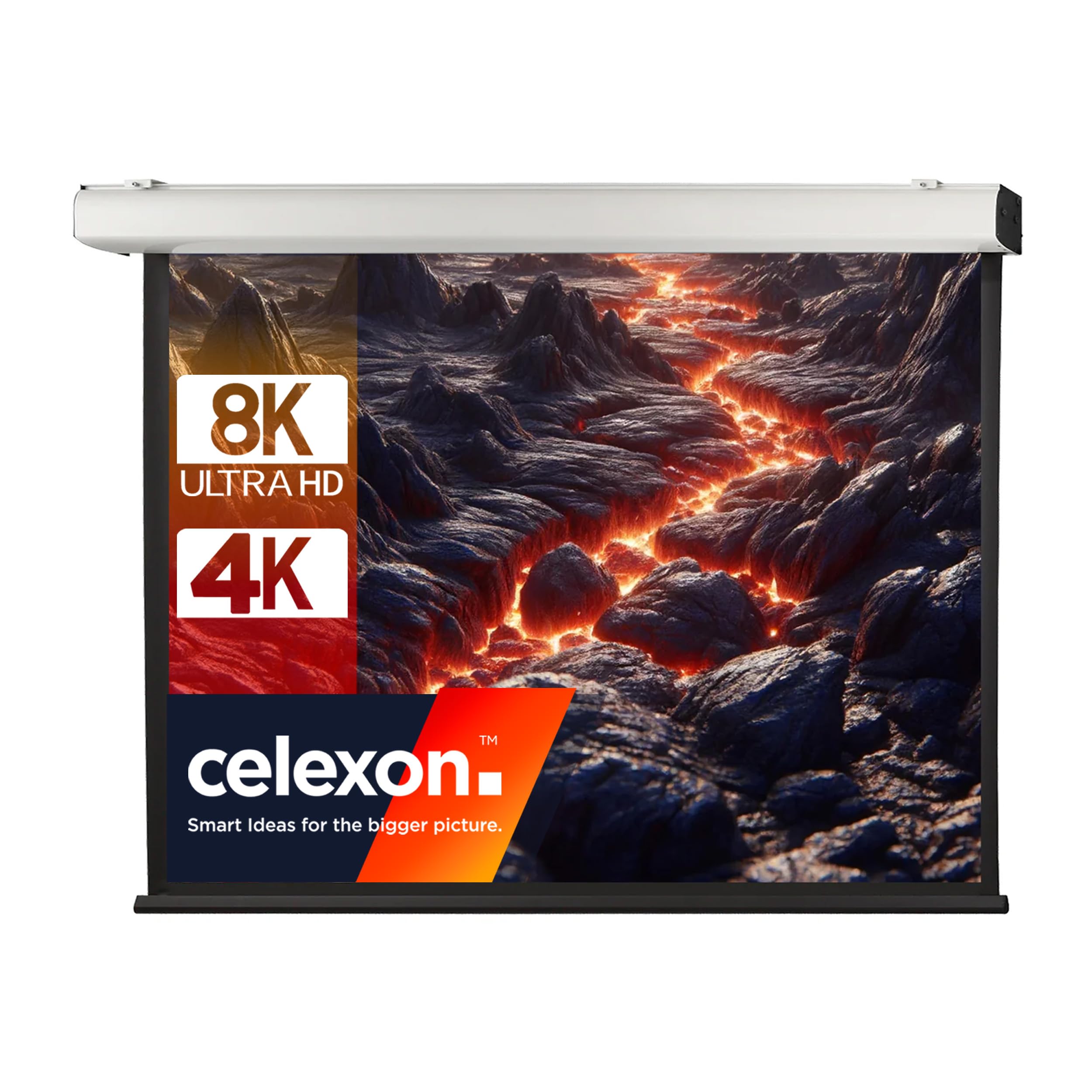 celexon Expert XL écran de Projection motorisé 175" | 350x265cm 4:3