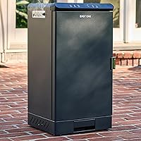 Vista 9 de EAST OAK Ahumador eléctrico de 30 pulgadas para exteriores Humos hasta 6 veces más largos en una sola carga Cargador de virutas lateral