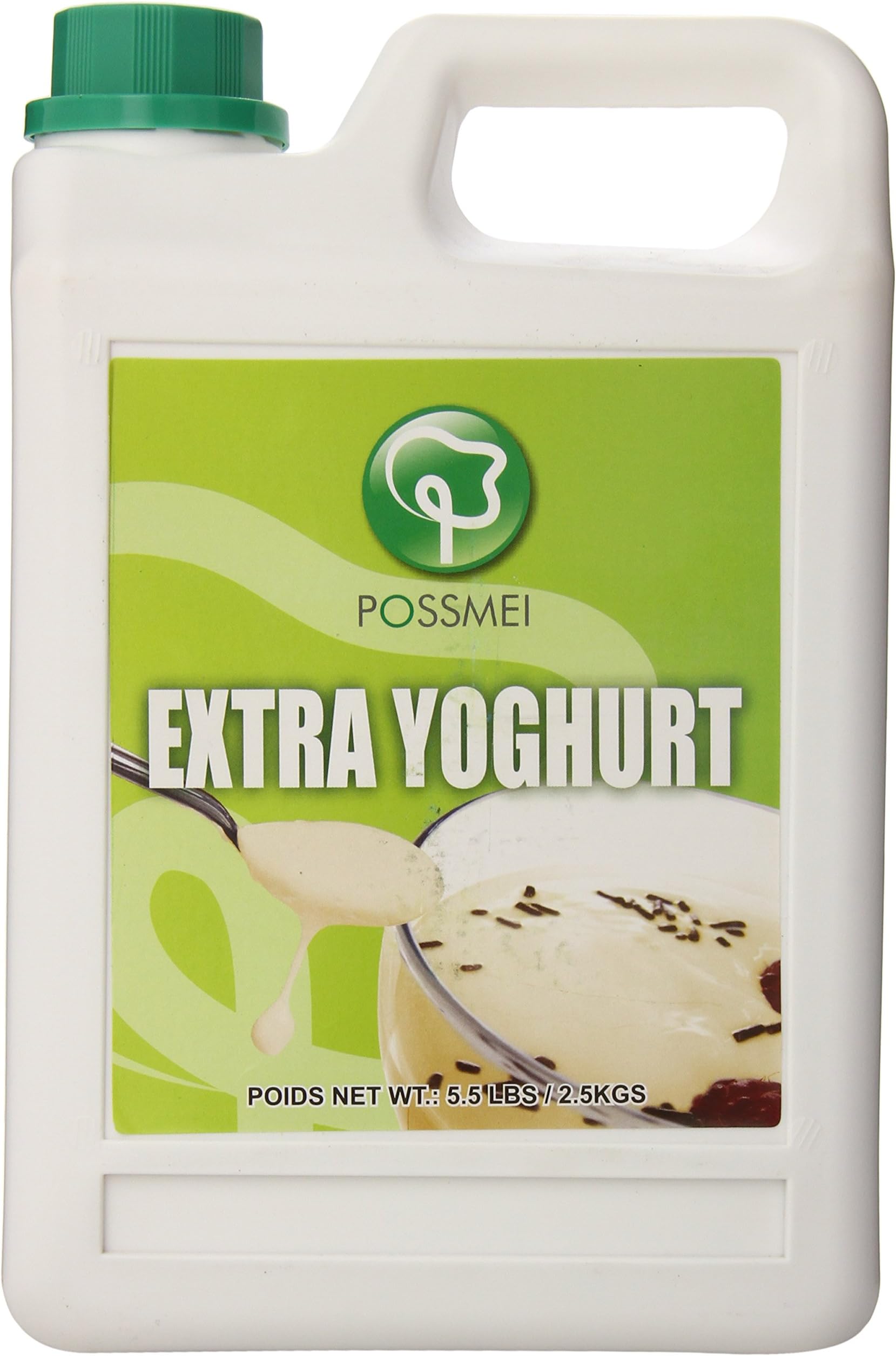 Possmei Flavored Syrup, Extra Yoghurt, 5.5 Pound