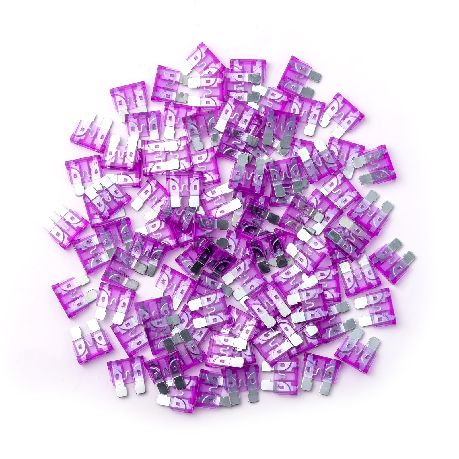 100Pcs Car Fuses 35 Amp, 35A Fuse Stanbdard Blade for Automotive, Truck, Boat, Motorcycle