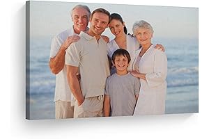Smile Art Design Custom Canvas Prints: Capture Memories in Style