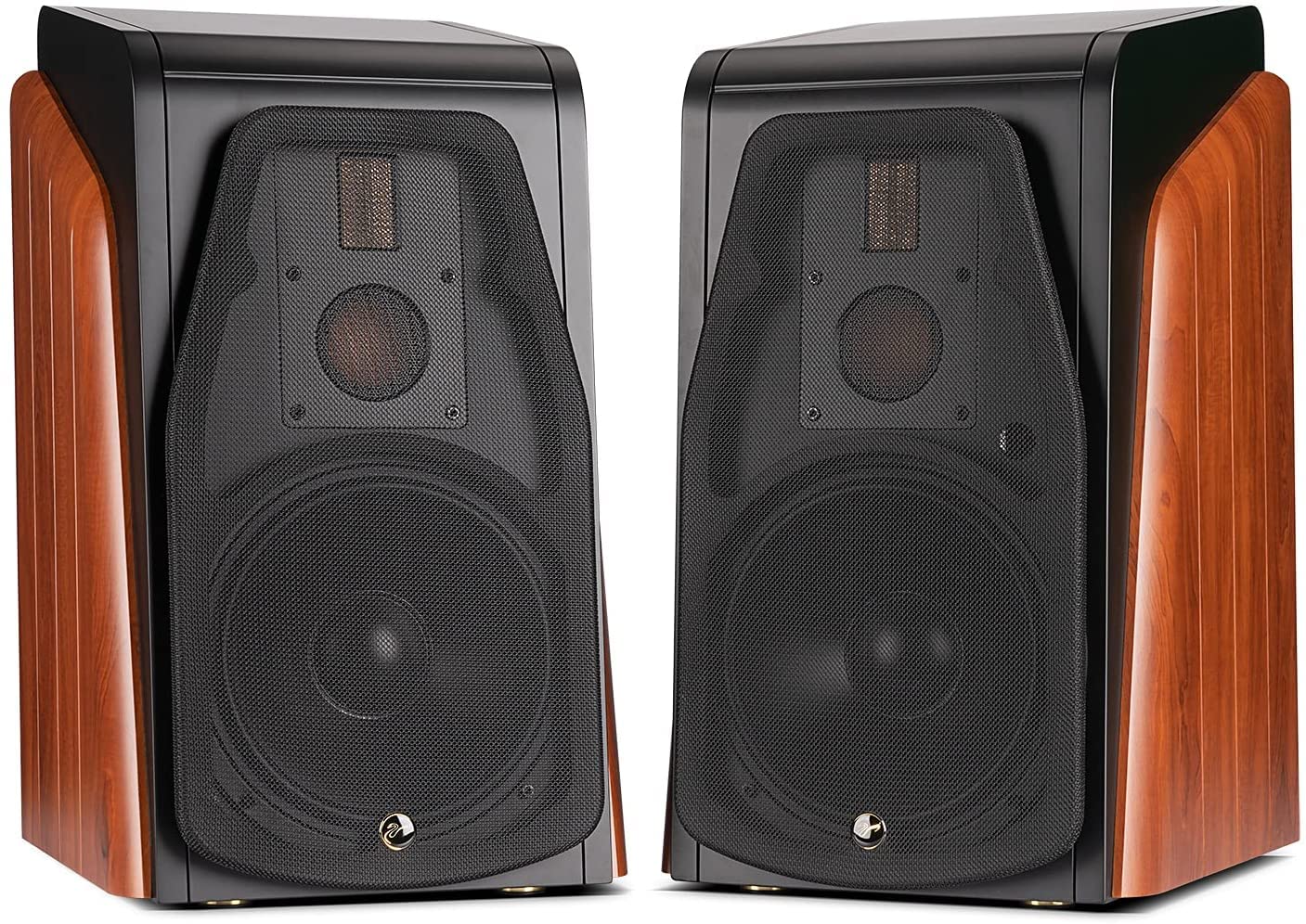 HiVi-Swans M500 Active 3-Way Bookshelf Speakers - 180W RMS 8.0 Inch Long-Throw Woofer, Bluetooth 5.0