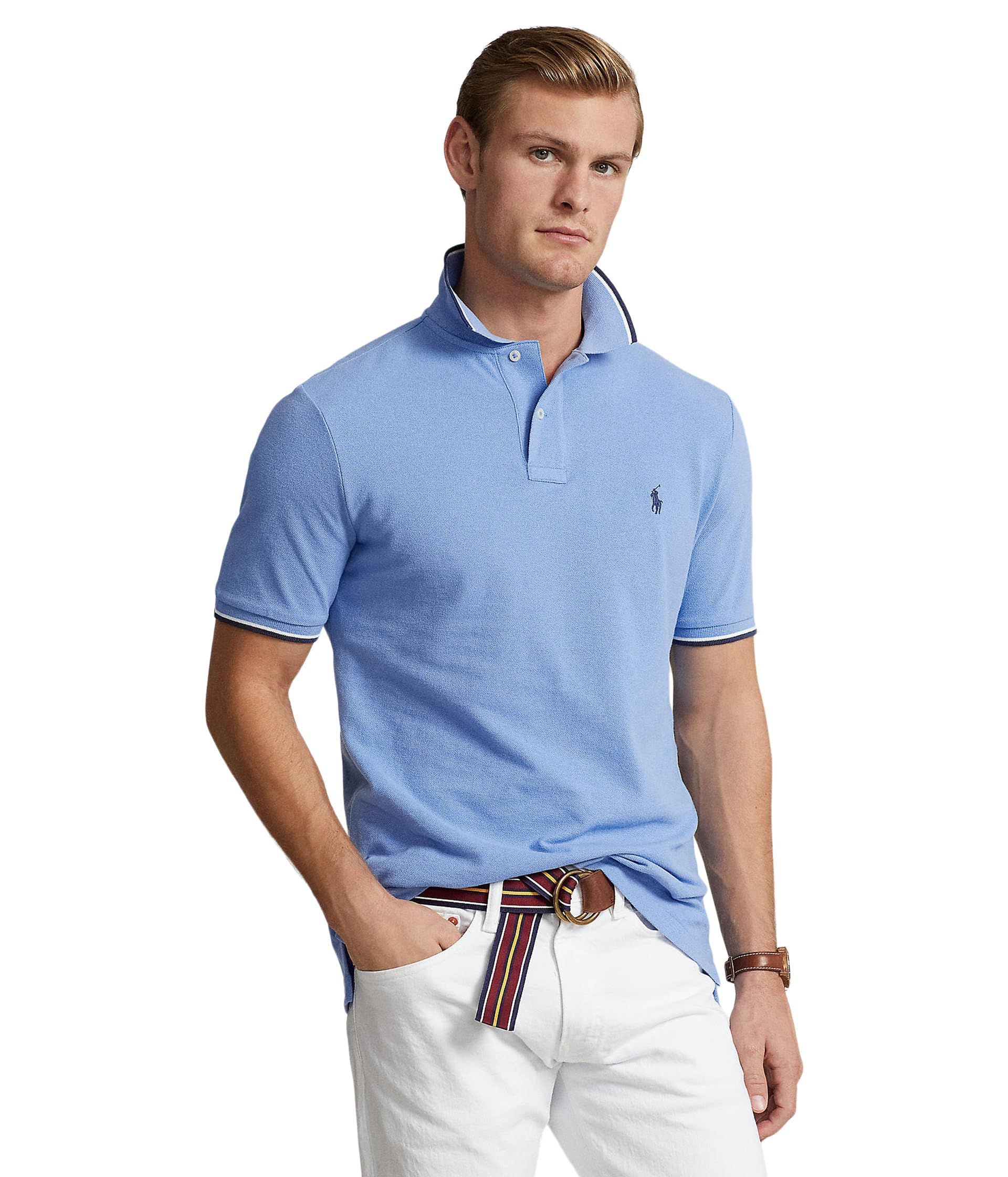 POLO RALPH LAUREN Classic Fit Mesh Polo Shirt