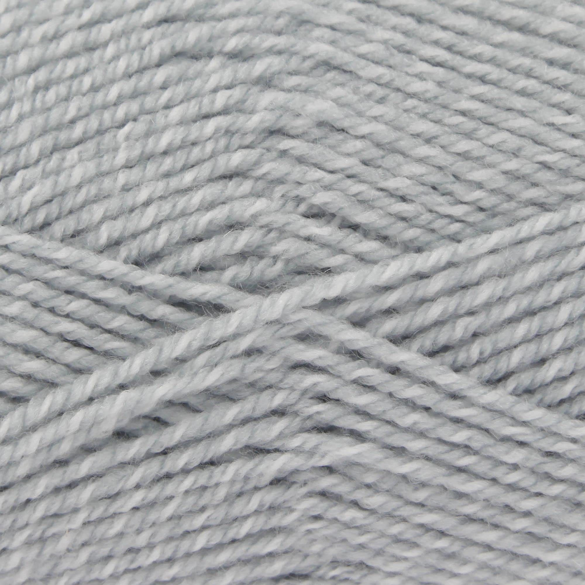King Cole Big Value Baby DK with a Twist Knitting Yarn 100g Silver Twist 1712