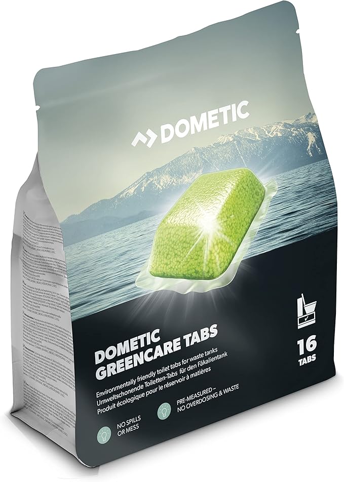 DOMETIC GreenCare Camping Toilet Tabs Highly effective sanitary