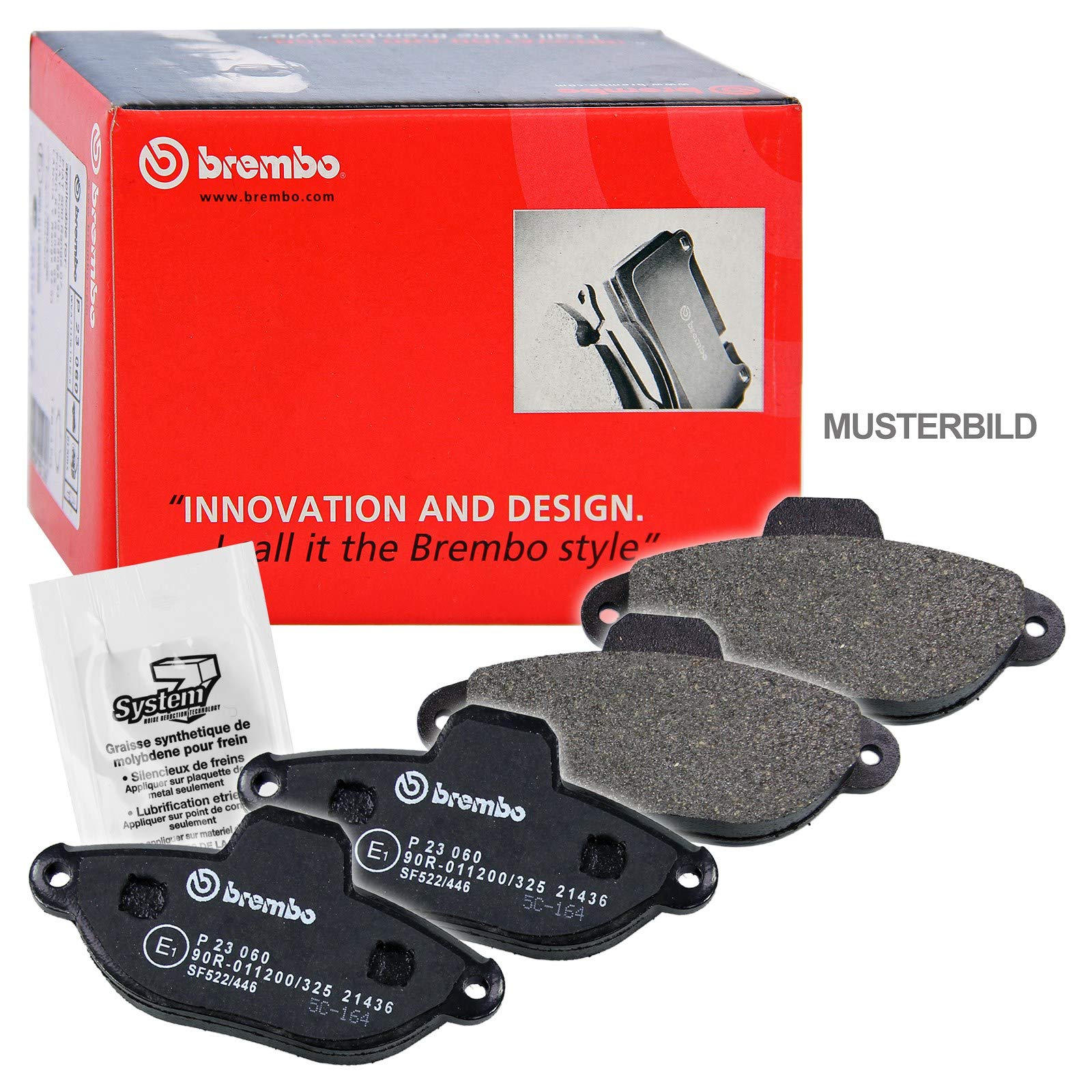 Brembo P49045 Voorremblokken, aantal 4