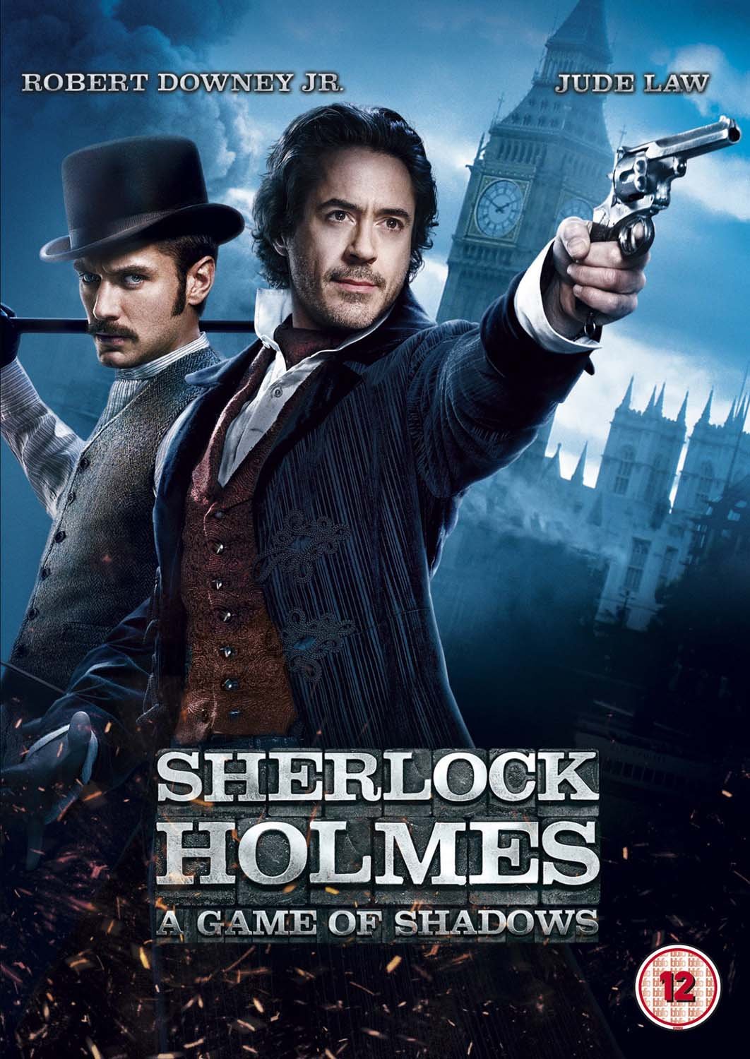 SHERLOCK HOLMES: A GAME OF SHADOWS - DVD - NEW SEALED