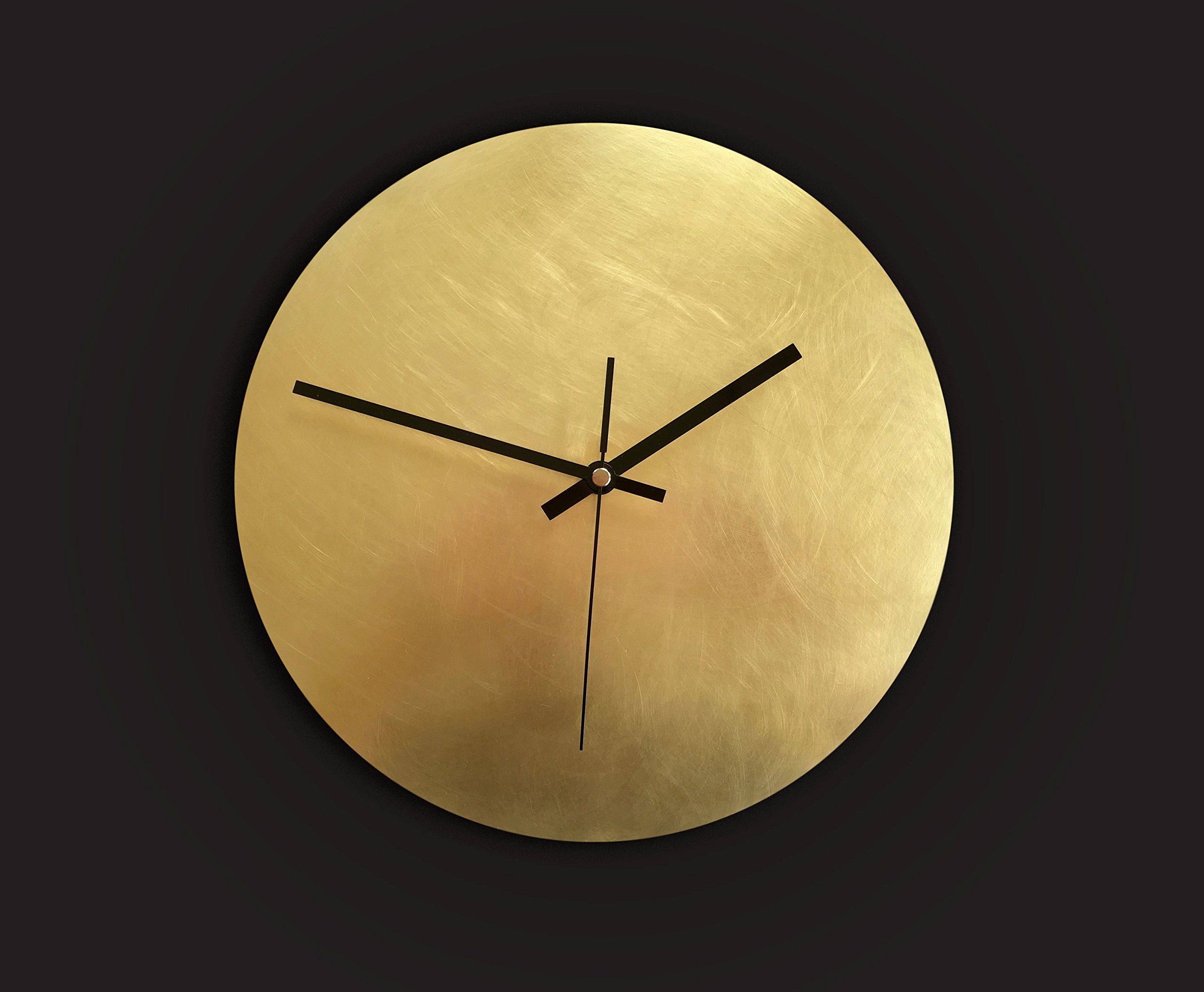 Brass Raw Wall Clock - three sizes