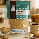 Pure & Sure Organic Brown Sugar 2Kg | 100% Unrefined & Naturally Processed | No Preservatives, No Additives|(Pack of 2) gallery image